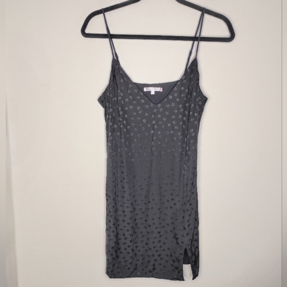 NWT Bailey Rose Black Slinky Slip Dress Size S Y2K Festival Party Night Out - Picture 3 of 12